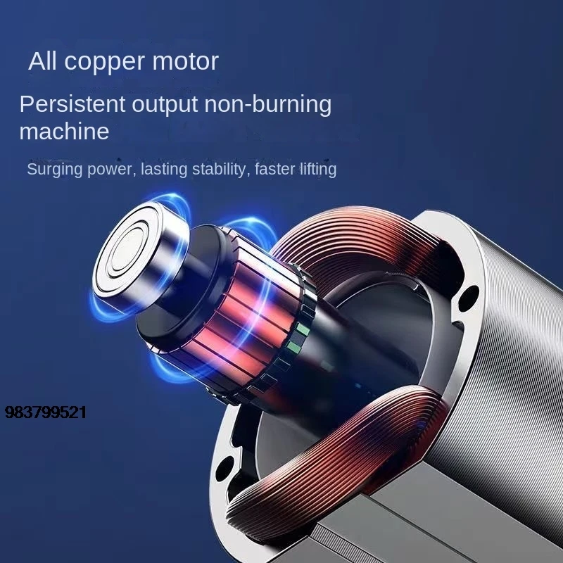 

Good Price 160KG 30M Double Hole Electric Hoist 220V Suspension Portable Household Crane Quick Construction Hoist Brushle