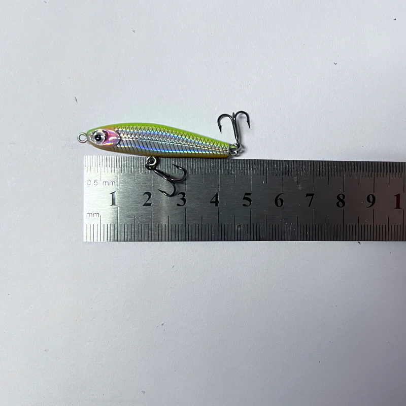 1 Stück Mini-Vibrationsköder 45mm 3g/7g 70mm Angelköder Wobbler Schwimmköder Künstlicher Harter Köder für Süßwasser-Angeln – Detail 8