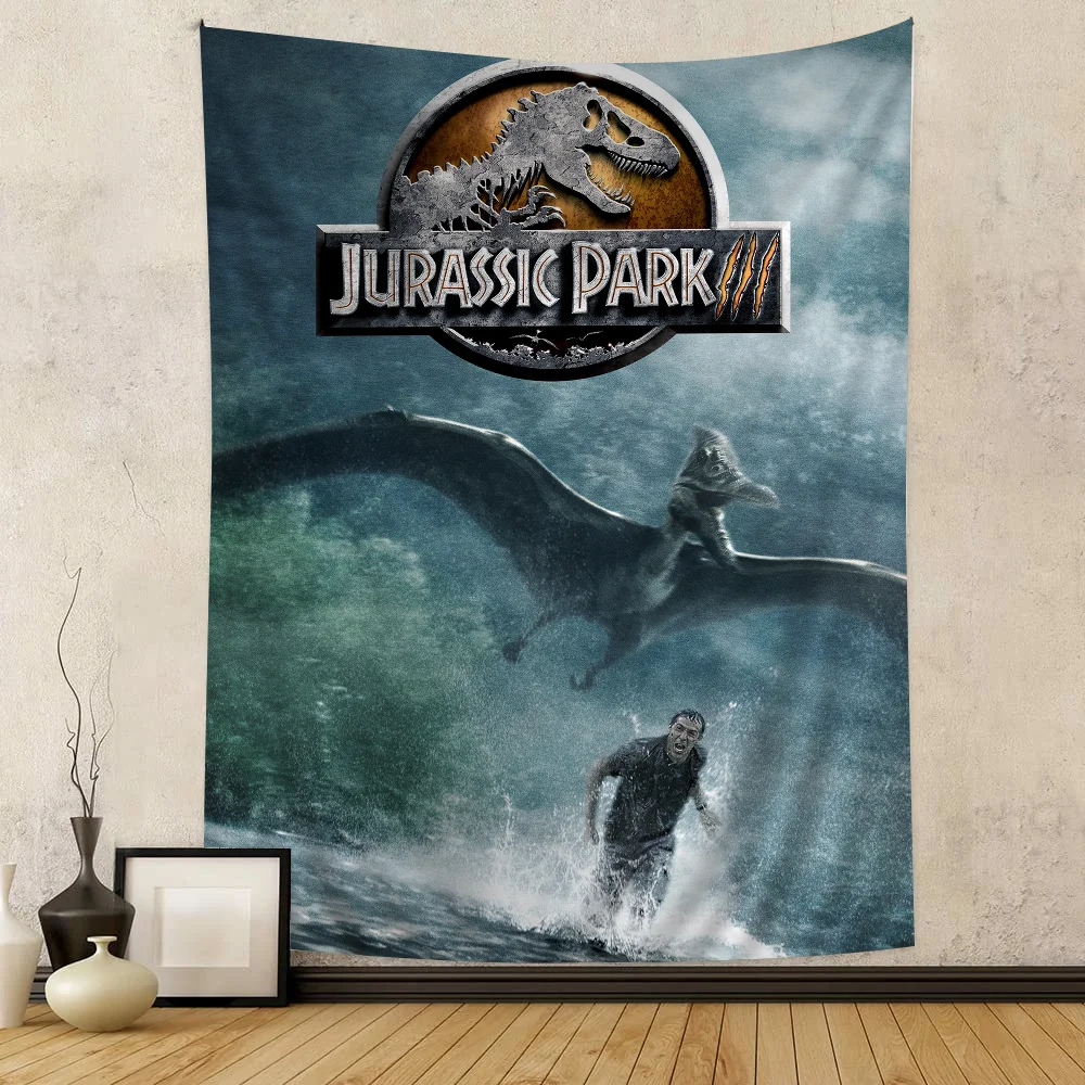 Classic Jurassic Park Film Hanging Bohemian Tapestry Bohemian Wall Tapestries Mandala Kawaii Room Decor