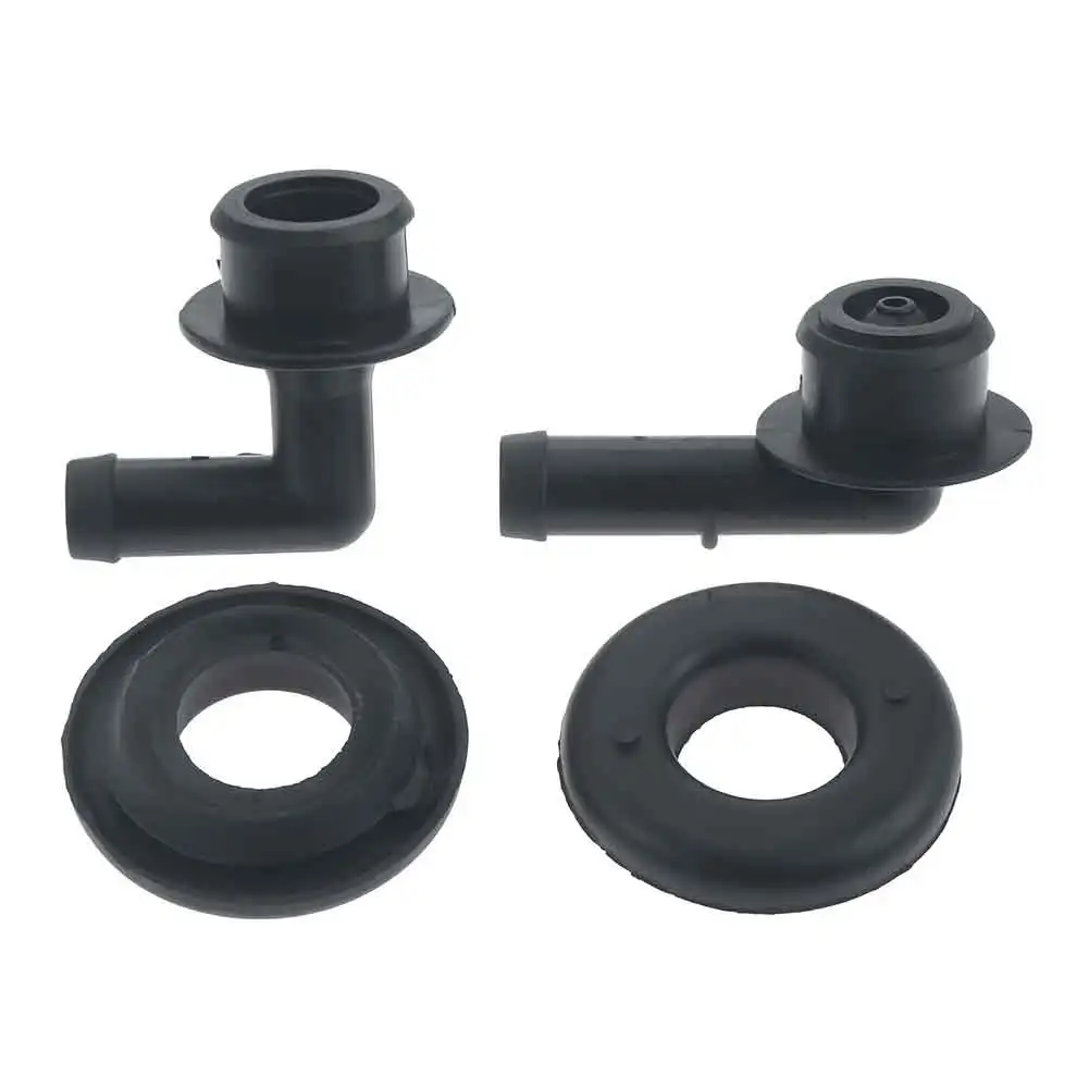 Vent Valve Elbow & Grommet Set 2pcs Vent Valve Elbows 2pcs Grommets 53030497 53013360AA 02946079 2946079 Dropship