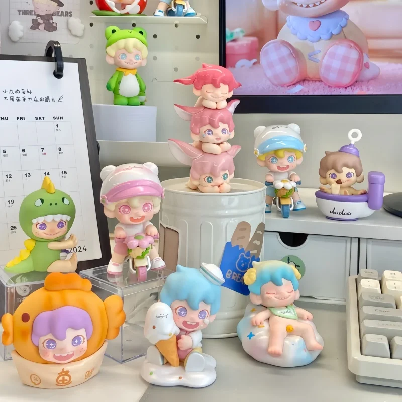 

Genuine Official Dudoo 5 Generation Adorable Carnival Series Trendy Blind Box Plaything New Fashion Ornament Gift Toy For Girls