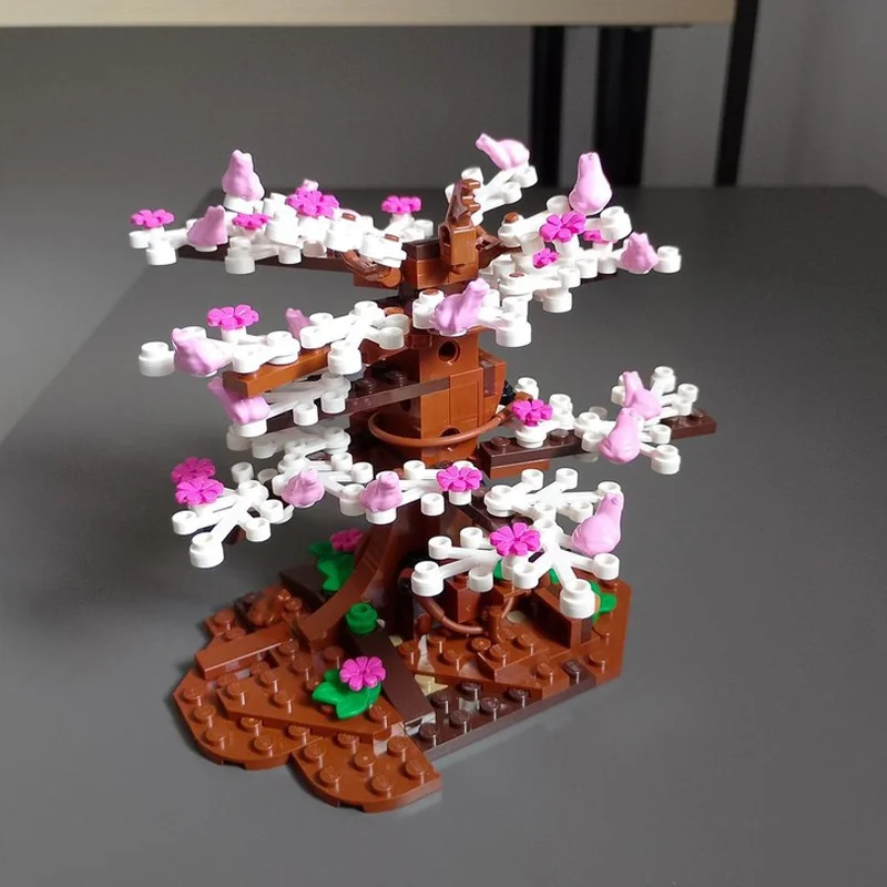 233PCS MOC A Walk in the Park Premium Relaxation Diorama DIY บล็อกตัวต่อของเล่นวันเกิดของขวัญ