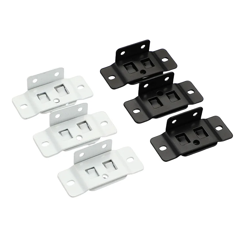 Two In One Shelf Bracket Cabinet Angle Code Furniture Hardware Connector Cold Rolled Steel Fastener Wood Board Support Modern