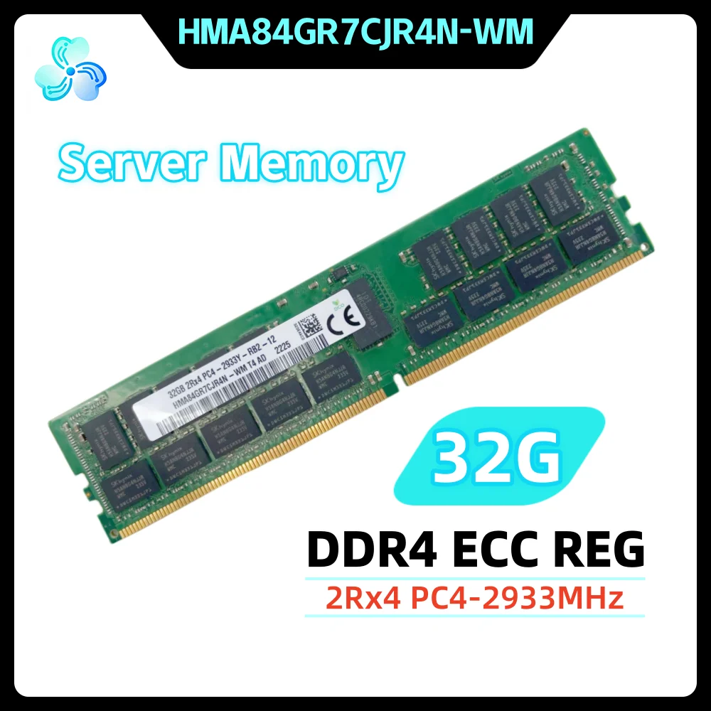 32Gb 2Rx4 Pc4 2933Y - HMA84GR7CJR4N-WM DDR4 32GB 2933MHz 2Rx4 ECC