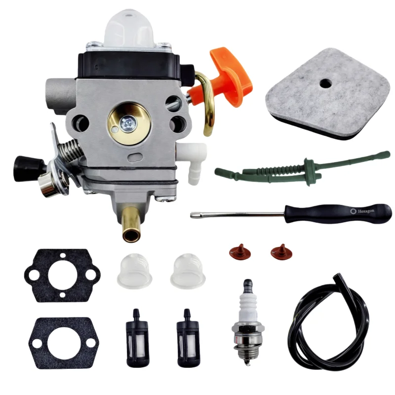 

Carburetor kit for Stihl FS90R FS90 FS110R FS100 KM90R KM90 FS100RX FS110 KM110R HT100 HT101 Trimmer Weed Eater C1Q-S174 Carb