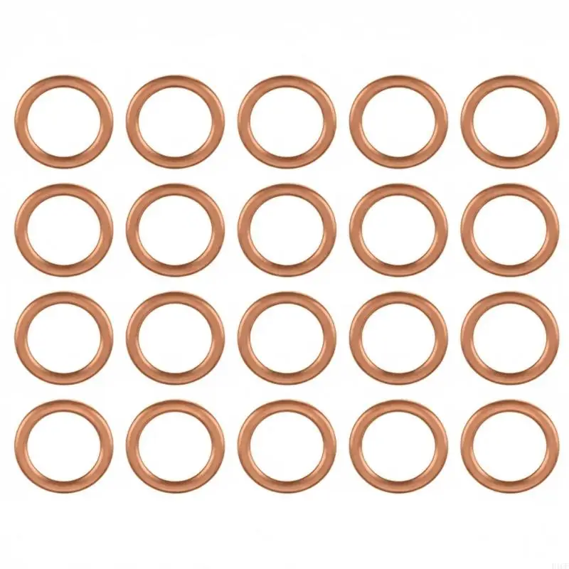 F1CF Aluminum Oil Drain Plug Gasket Leak Proof Seal Washer For Oil Pan N0138157