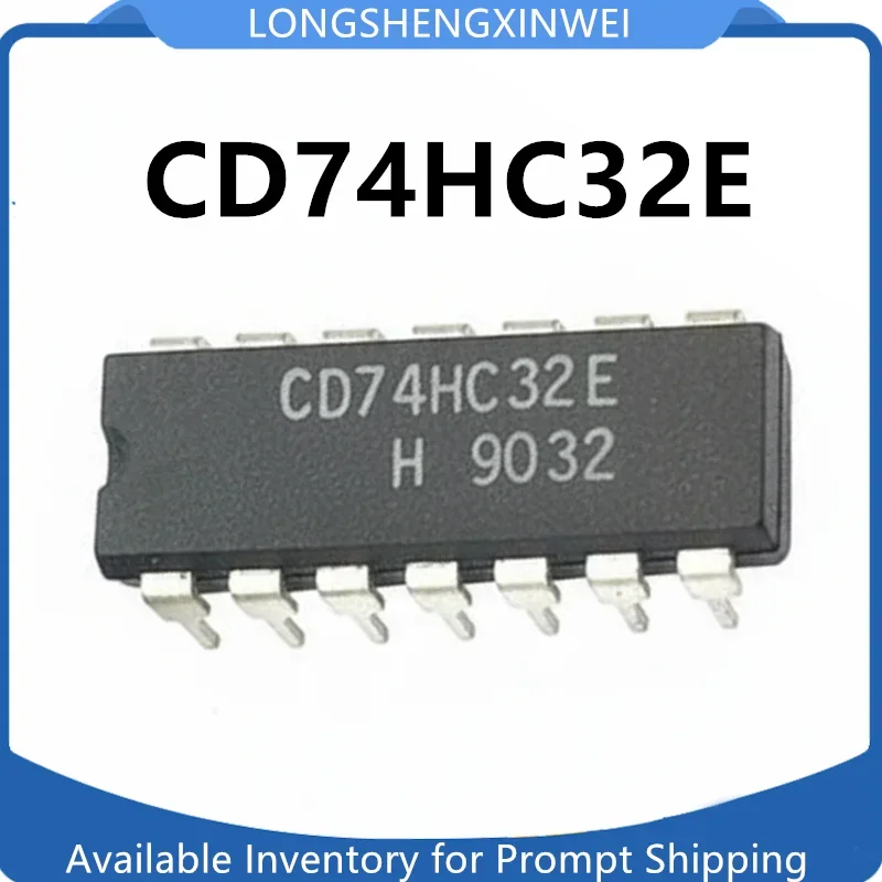 1PCS New Original CD74HC32E DIP14 High-speed CMOS Logic Four-way 2-input OR Gate Integrated Circuit Chip in Stock