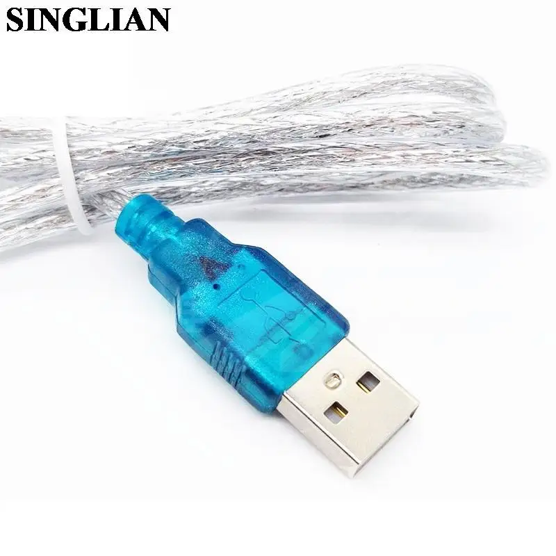 HL-340 USB To RS232 Serial Port Cord 9-pin Serial Port Conversion Wire SCM Development Board Serial Port Converter Cable