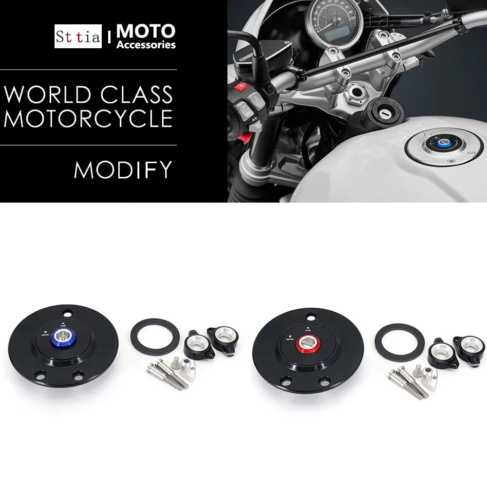 

Motorcycle Aluminum Fuel Tank Gas Cap Oil Tank Cover For BMW R9T RNINET Pure R NINET NINE T Scrambler Racer RnineT Urban G/S