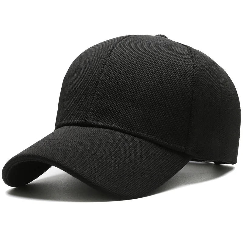 Pineapple Cloth Light Plate Simple Hat Men'S Casual Baseball Cap Fashion Visor Hat Minimalist Female Cap, Big Head Circumference