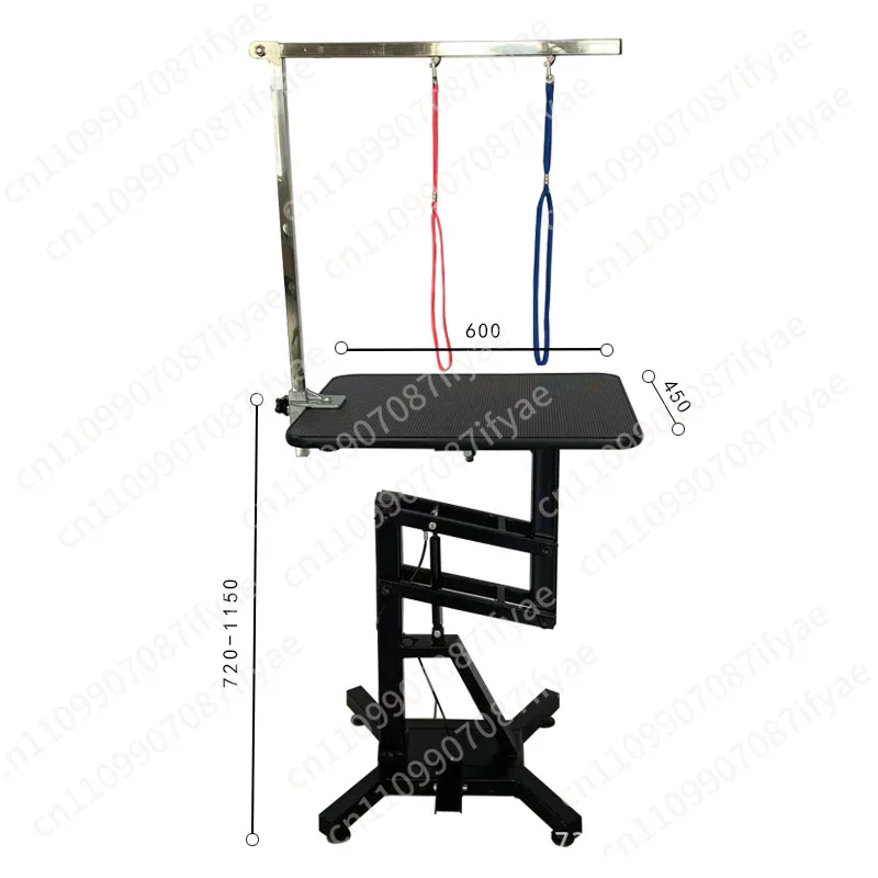 Pet shop beauty table large and small dog simple beauty table rotating desktop pneumatic lifting pet cat and dog shearing table