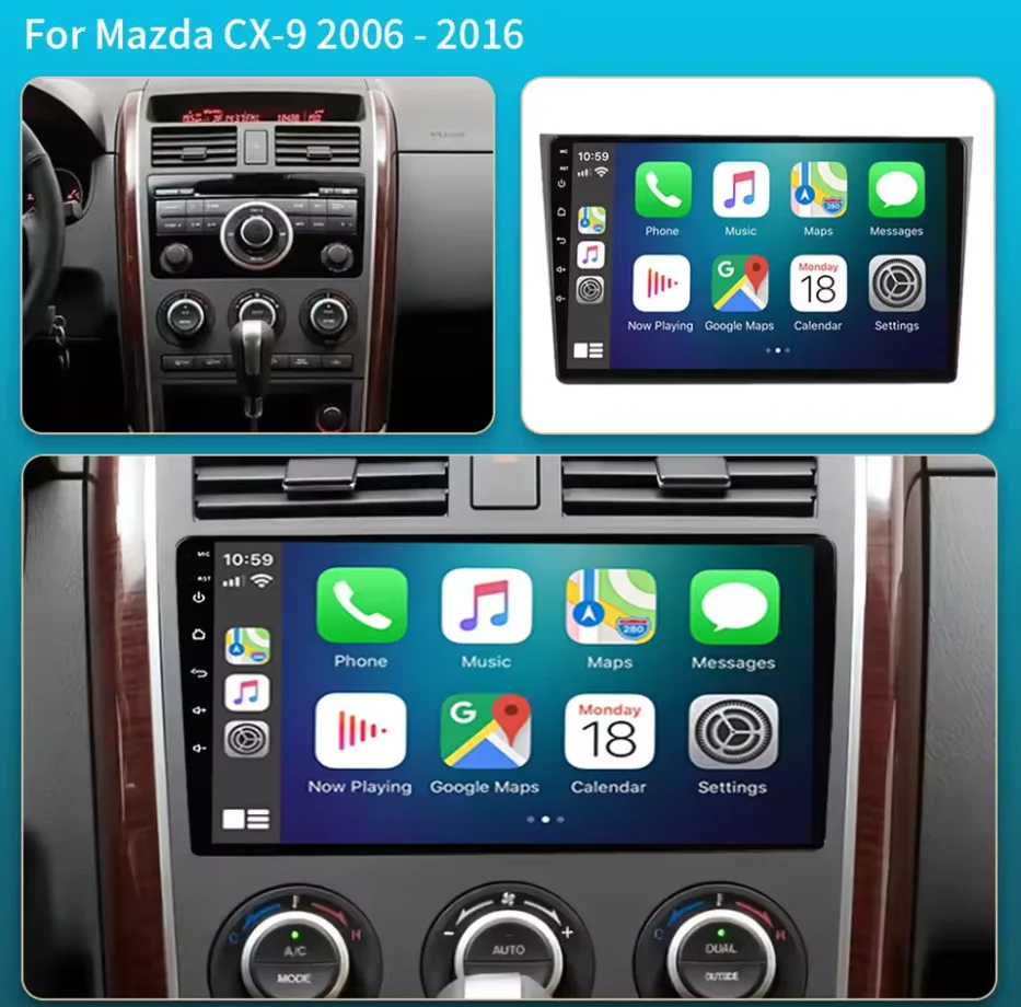 Car Radio Carplay F… - image