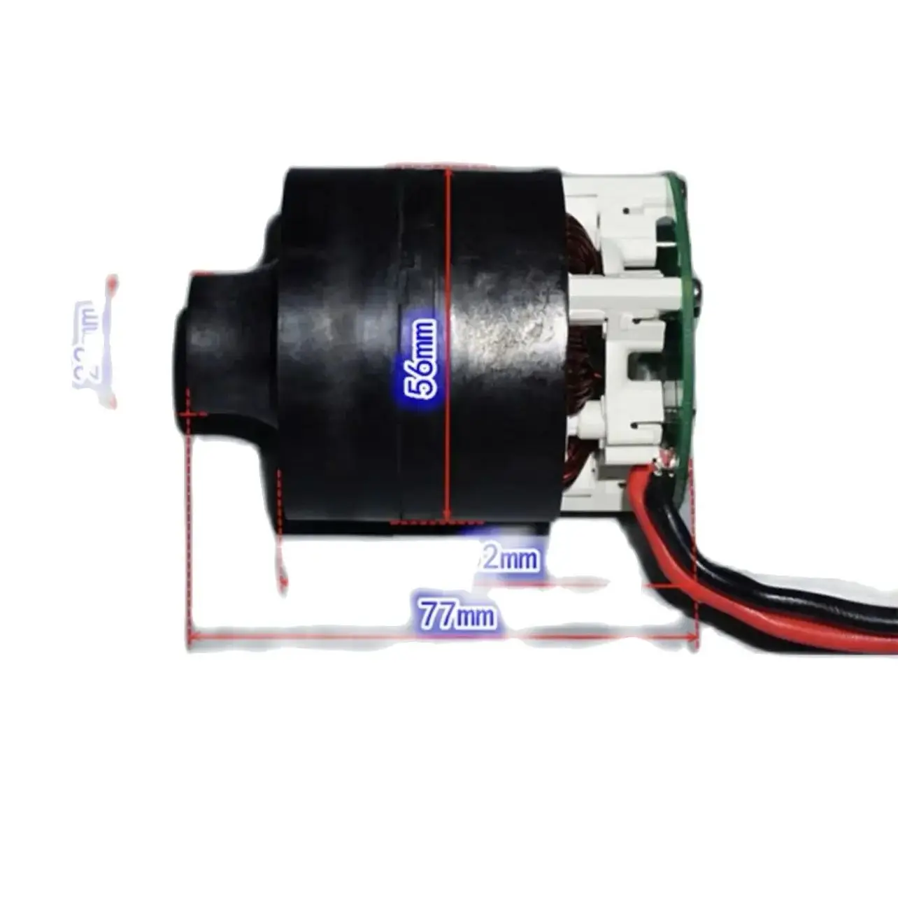 25V 500W 120000 rpm Three phase brushless motor Vacuum cleaner High power ultra high speed Aluminum impeller turbine fan