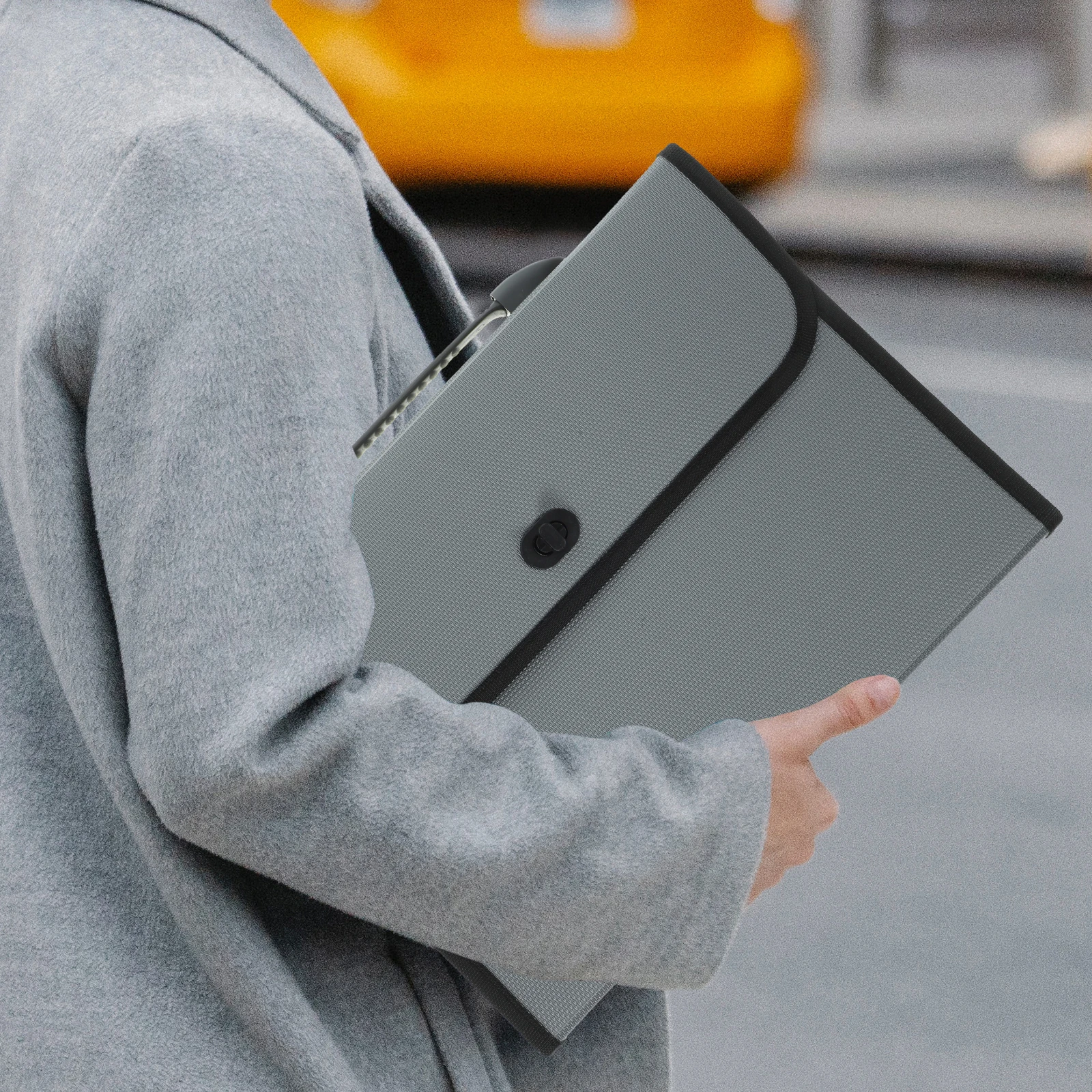 

1Set Multi-Pocket Accordion File Folder Document Organizer Paper Storage Office Bill Receipt Keeper Paper Storage