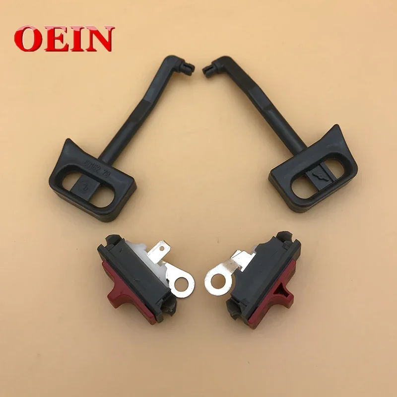 2 Set On-off Stop Switch Choke Rod Lever Bushing For HUS 266 268 272 288 281 66 61 Chainsaw Part 501527902