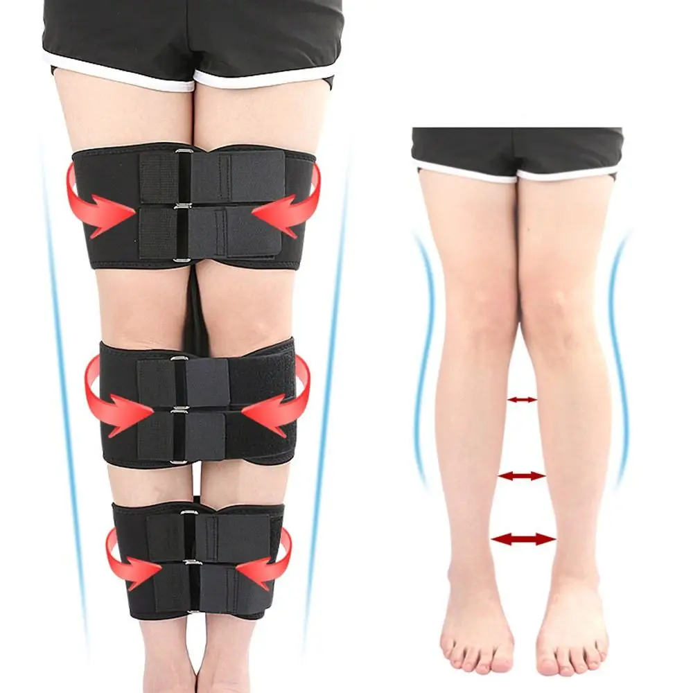3Pcs/Set Professional Leg Correction Band Effective Correction Support Beauty Leg Band Adjustable Strap X/O Form Leg Correction