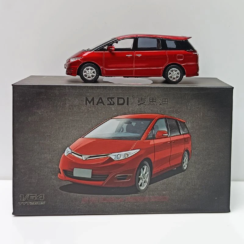 Masdi 1:64 PREVIA Estima GSR50 2006 سبيكة سيارة Diecasts ولعبة المركبات نموذج سيارة مصغرة مقياس نموذج سيارة للأطفال
