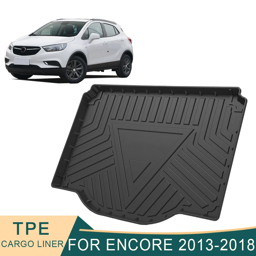 

For Buick Encore 2013-2018 Auto Car Cargo Liner All-Weather TPE Non-slip Trunk Mats Boot Tray Carpet Interior Accessories