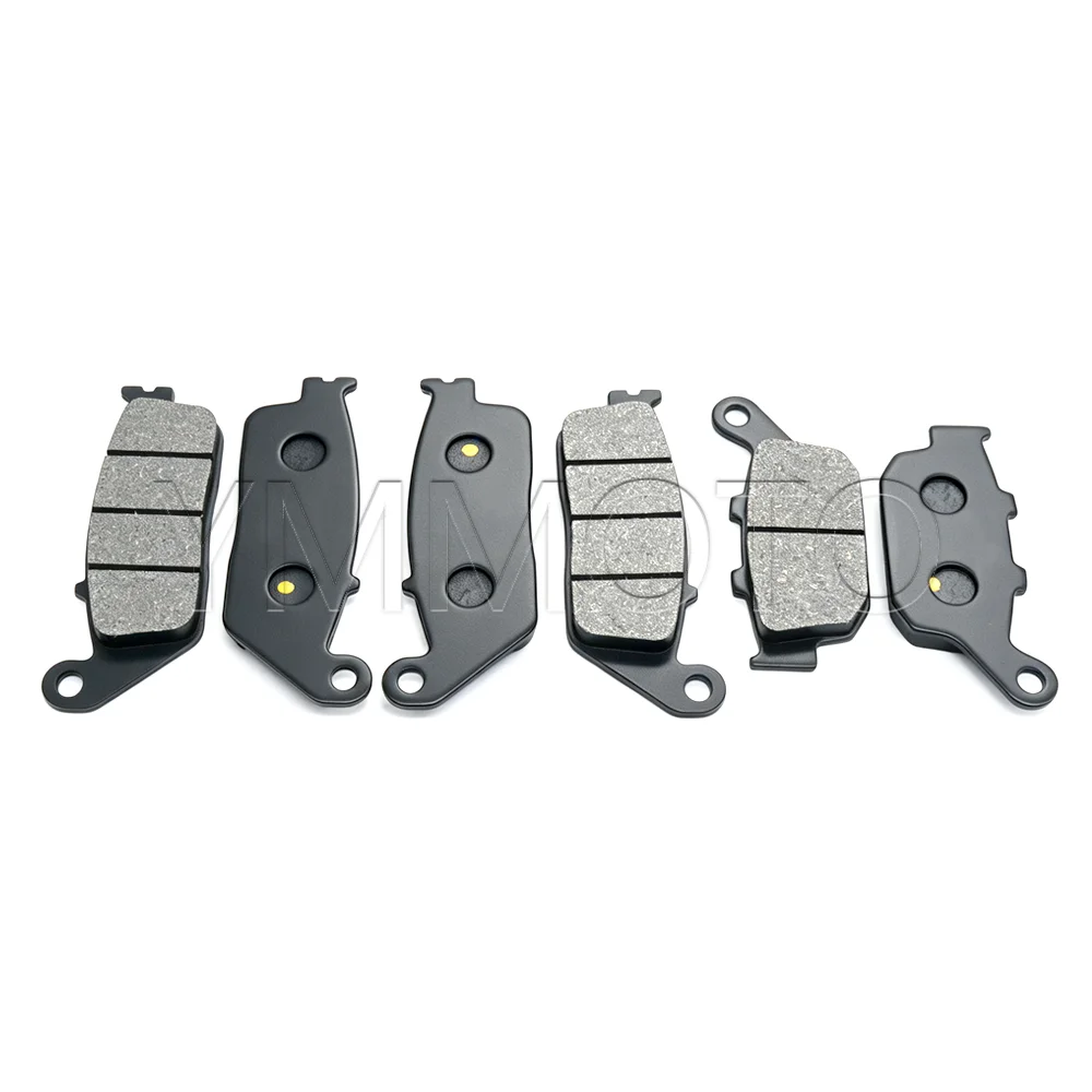 Motorcycle Front Rear Brake Pads For Tiger 800 XC XCA Street Triple 675 Trident 660 Tiger Sport 660 Bonneville Bobber 2008-2024