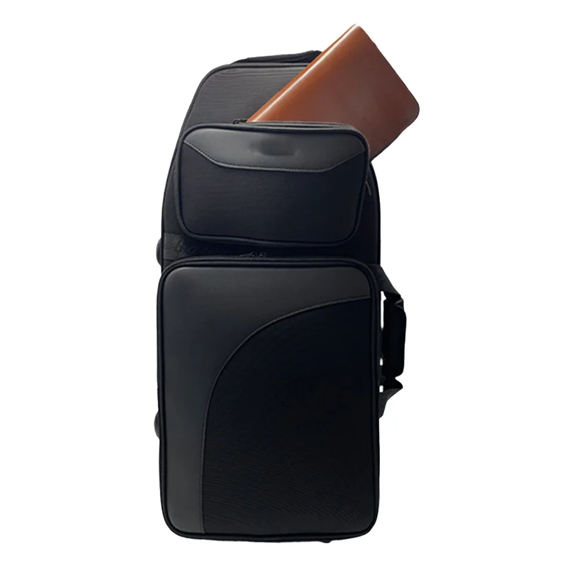 Baige Bassoon Backpack High-Grade Double-Shoulder Thickened Waterproof Hard-Shell Portable Musical Instrument Case