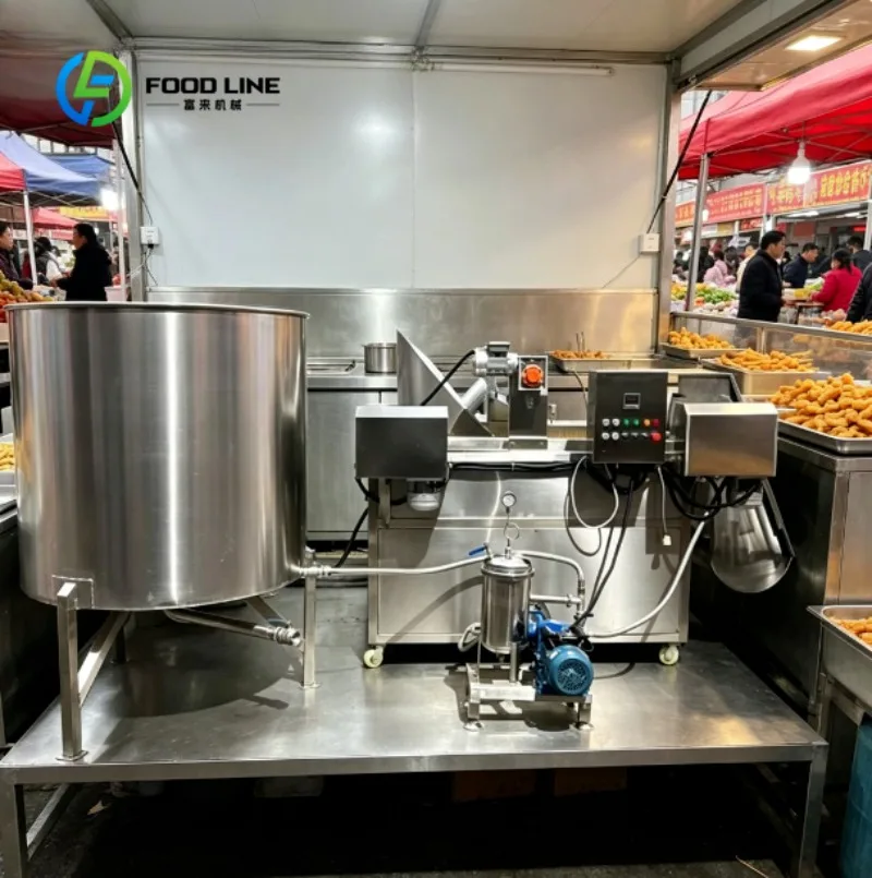 High Capacity Industrial Deep Fryer Automatic Oil Frying Machine Commercial Equipment for Food Factories