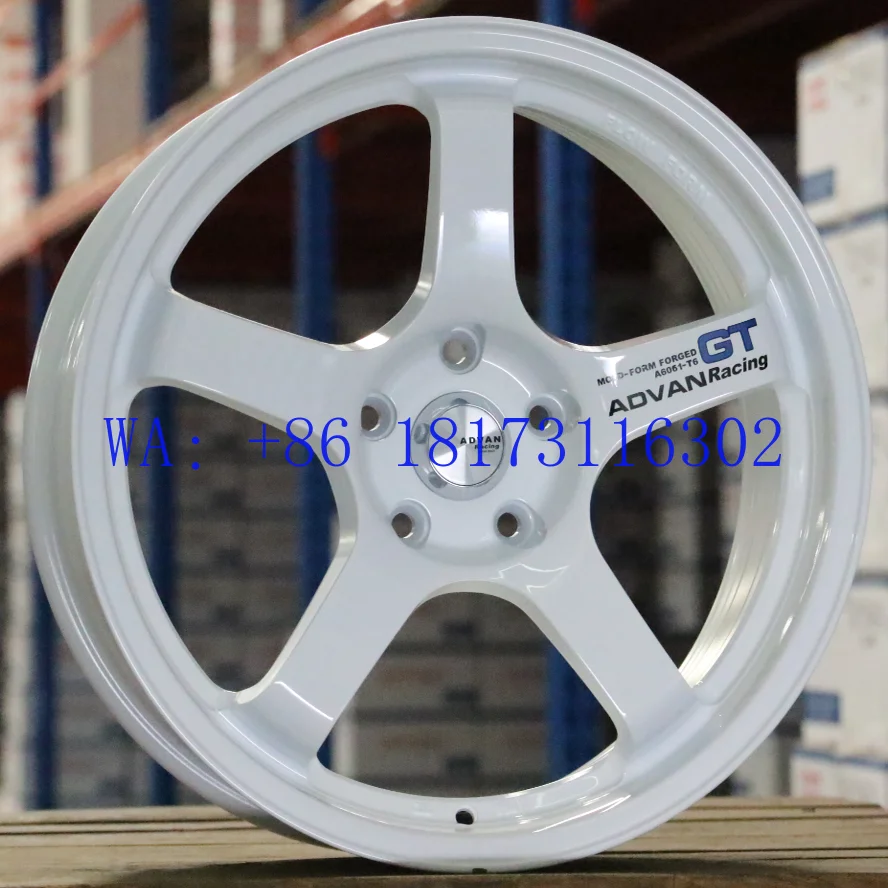 Hot Chrome 15-inch 16-inch 17-inch 18-inch 19-inch five-star GT modified wheels for all seagulls Shadow Leopard Civic Crown