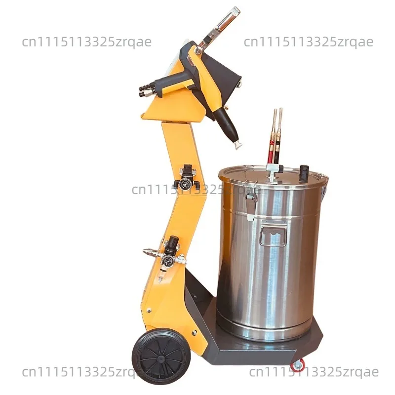 Electrostatic Opti Manual Powder Coating Machine Spraying Gun Coating Production Line for Steel Motor Pump