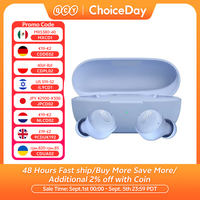 QCY T17 Bluetooth 5.3 Wireless Earphones Handfree TWS Touch Control Earbuds Low Latency Mode ENC Headphone Long Standby 26H