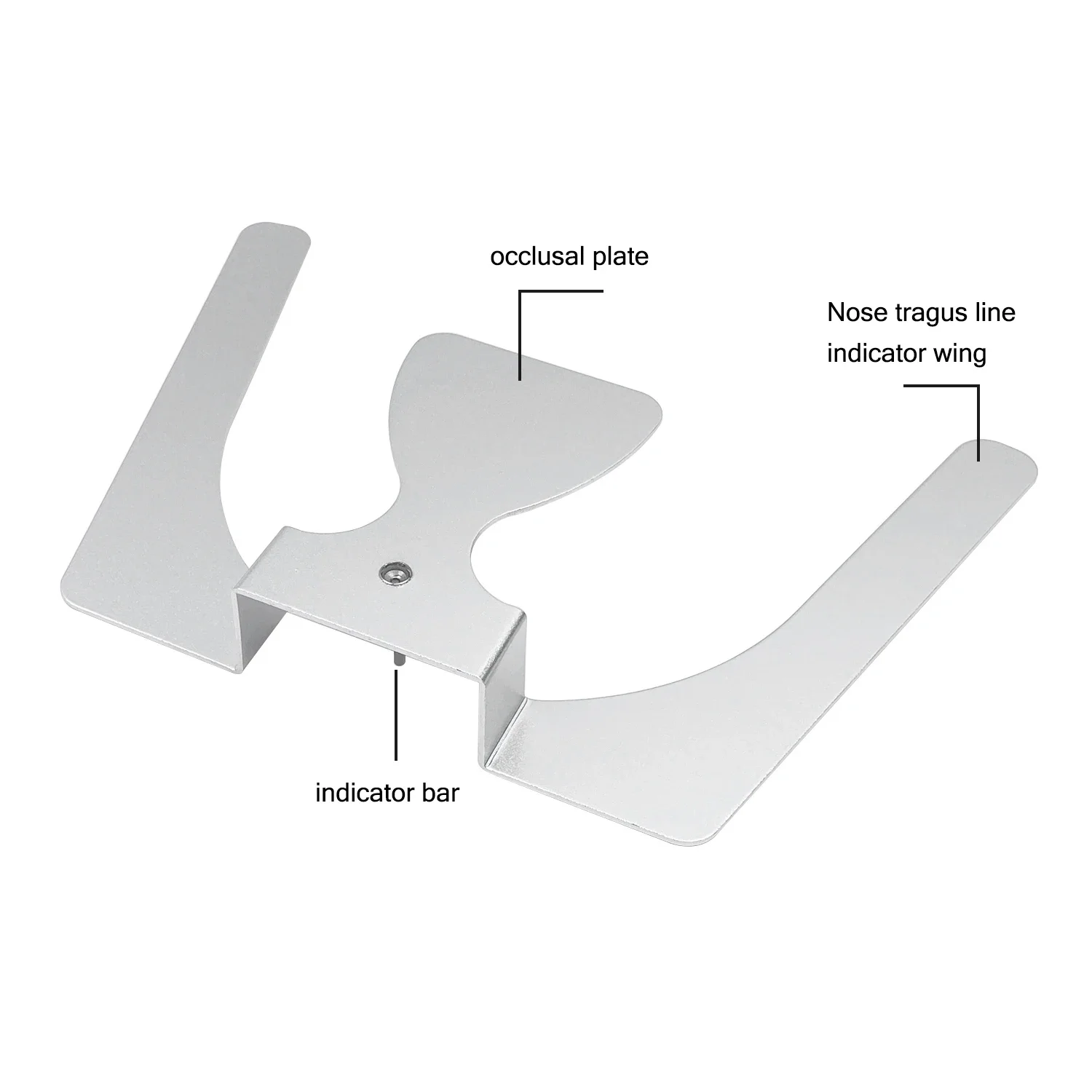 JOLANT Dental Orthodontic 3D Occlusal Maxillary Casting Jaw Fox Plane Plate Complete Denture Three-Dimensional