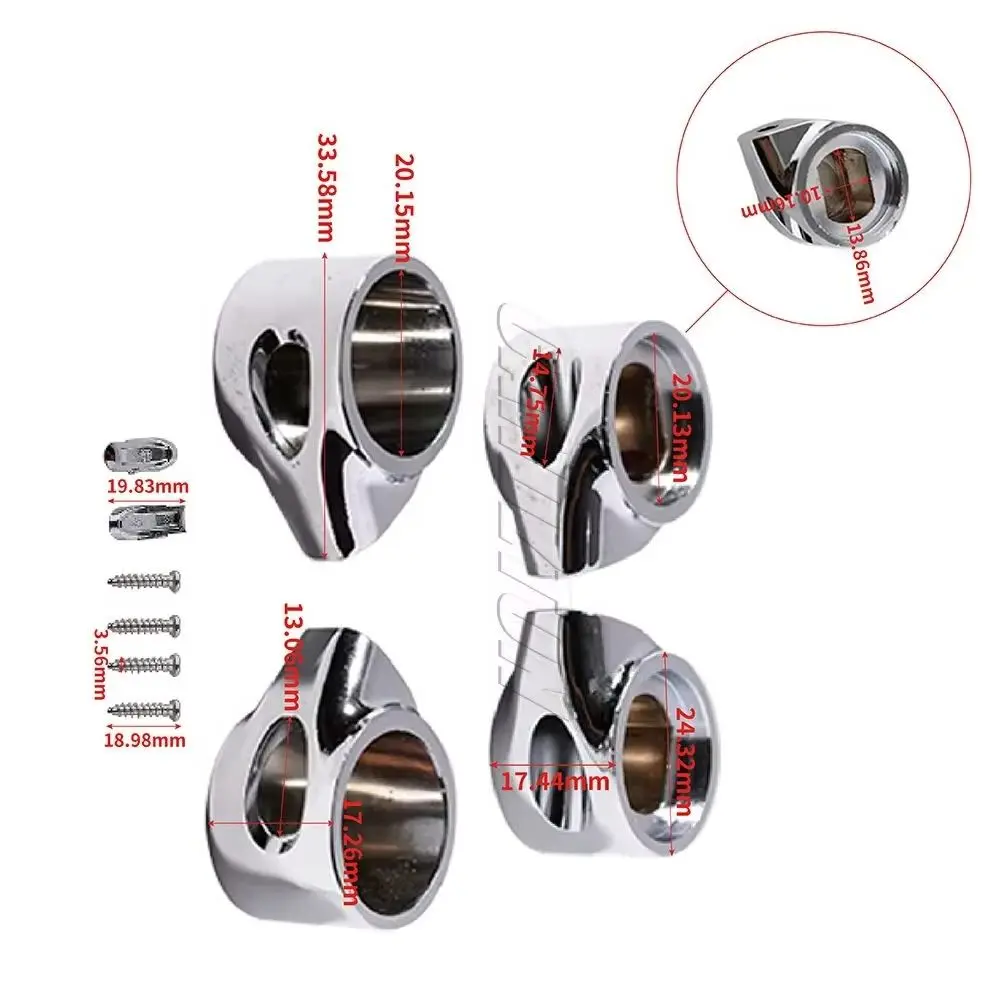 AI0001100R For ROCA GIRALDA HALL SENSO Toilet Seat Soft Close Hinge End Caps Replacement Compatible with Toilet Seat Hinge Only
