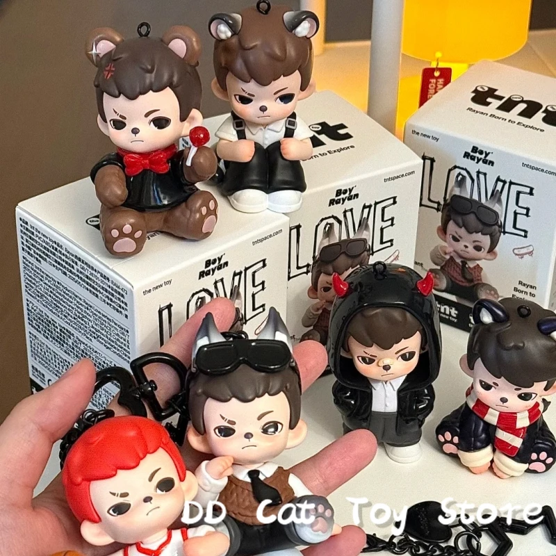 

In Stock Genuine TNT Rayan Love Series Pendant Blind Box Kawaii Bag Pendant Keychain Action Figure Surprise Box Birthday Gift