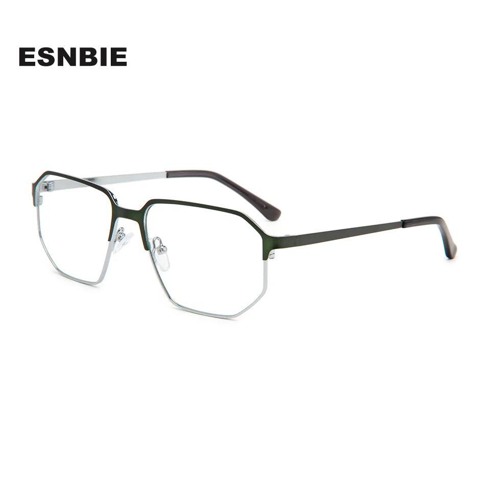 

Metal Frame Glasses Men'S Square Optical Eyeglasses Frame Brand Designer Eyewear Women Reading Myopia Glass Oculos De Grau