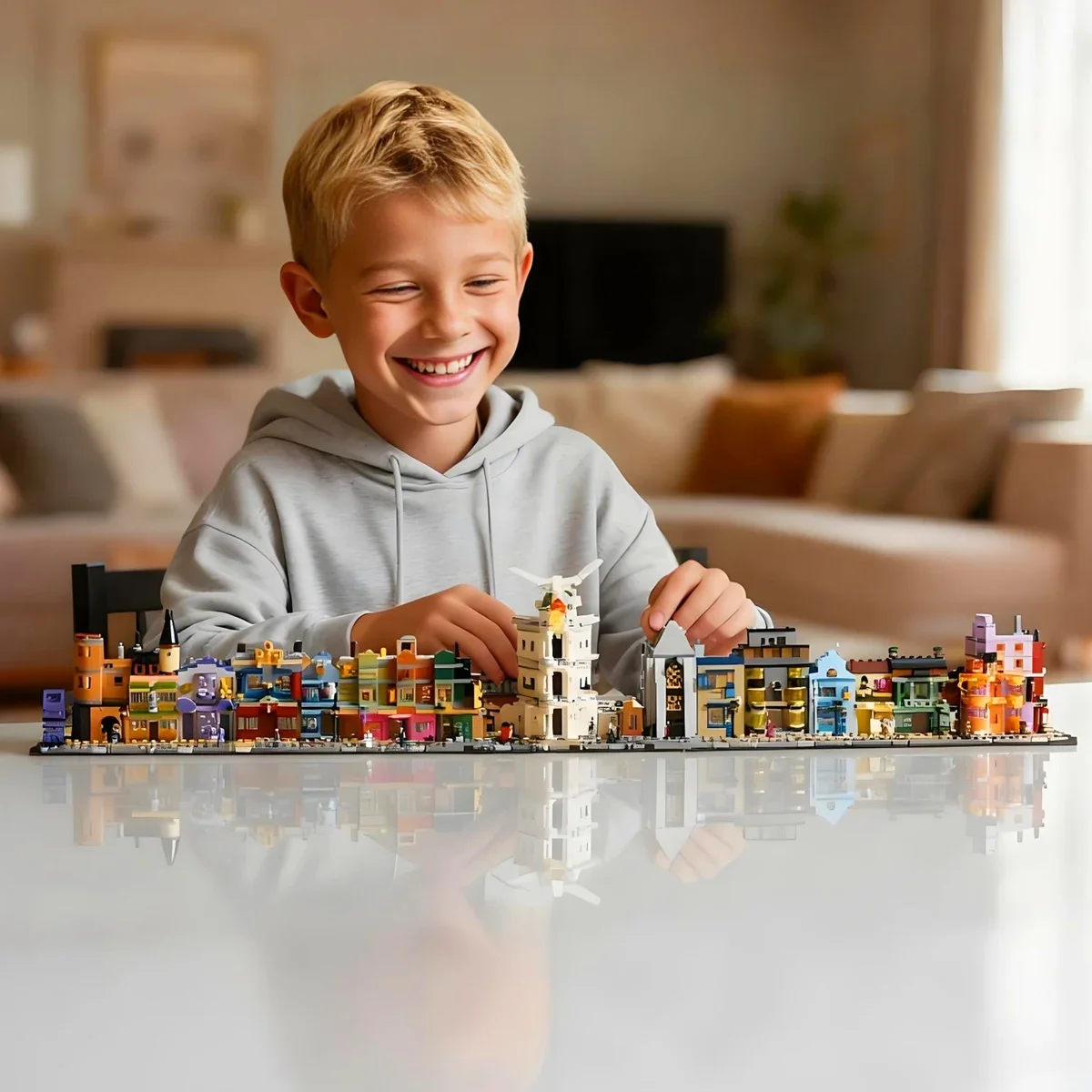 StreetView Alley Shop Magical Wizard World CITY Street Store ماجيك دراجون بانك نموذج بنة الطوب هدية عيد ميلاد