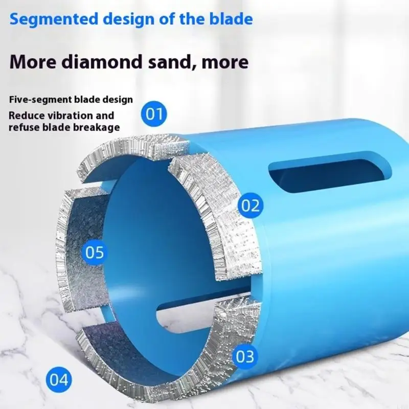 Grinder Hole Cutter Anti Slip Thread Design For Efficient Construction L4MF