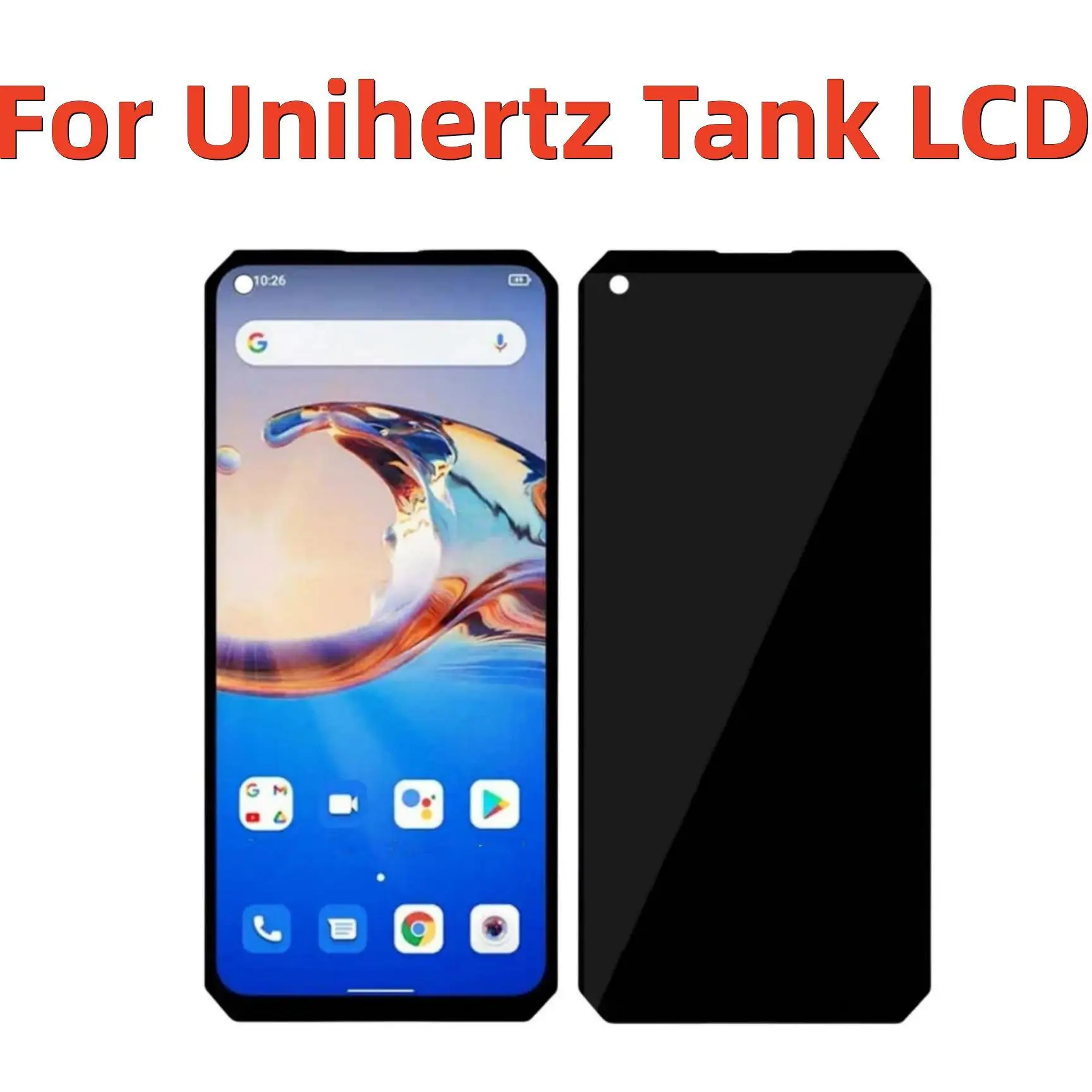 

For Unihertz Tank LCD Display + Touch Screen Digitizer Assmebly Replacement For UNIHERTA TANK LCD Display