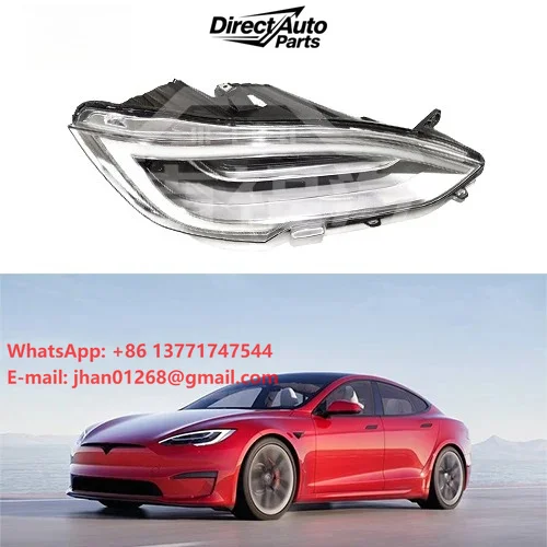 JIFUQI Right Pass Side LED Headlight Assy 1053571-00-F OEM  for Tesl a Model S 2017-2020