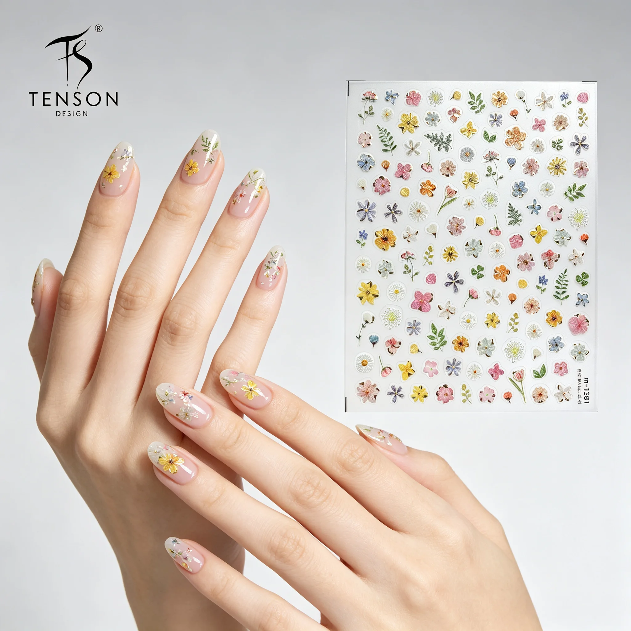 Autocollants floraux TENSOR NA - Nail Art Elegan avis et prix