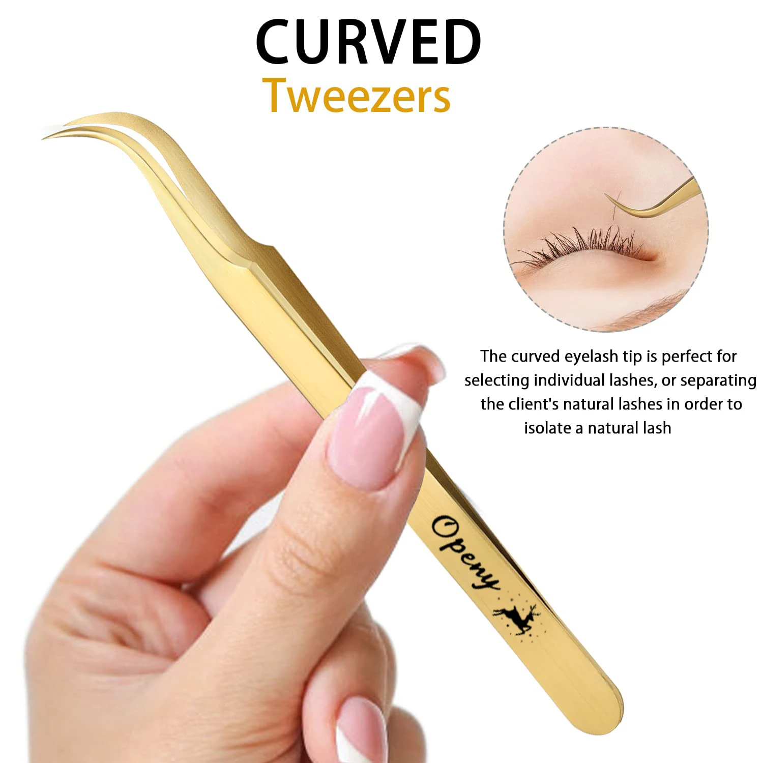 1 قطعة/5 قطعة عالية الدقة لاش الملقط الفولاذ المقاوم للصدأ ملاقط رمش ل الكلاسيكية الفردية وحجم لاش ملحقات #3