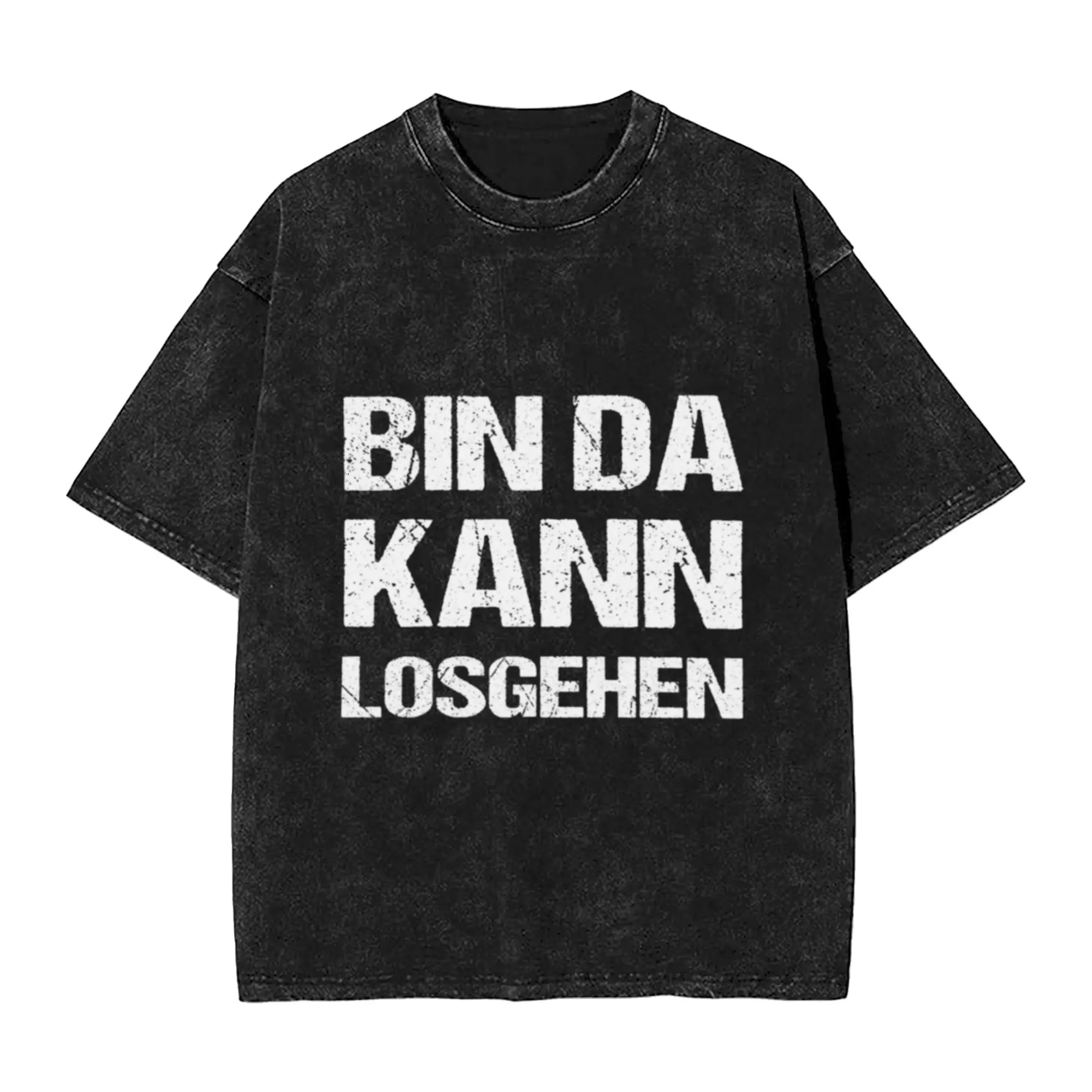 I m here  let s go! Funny saying Classic Stylish A Vintage Oversized Cotton Unisex T-Shirts