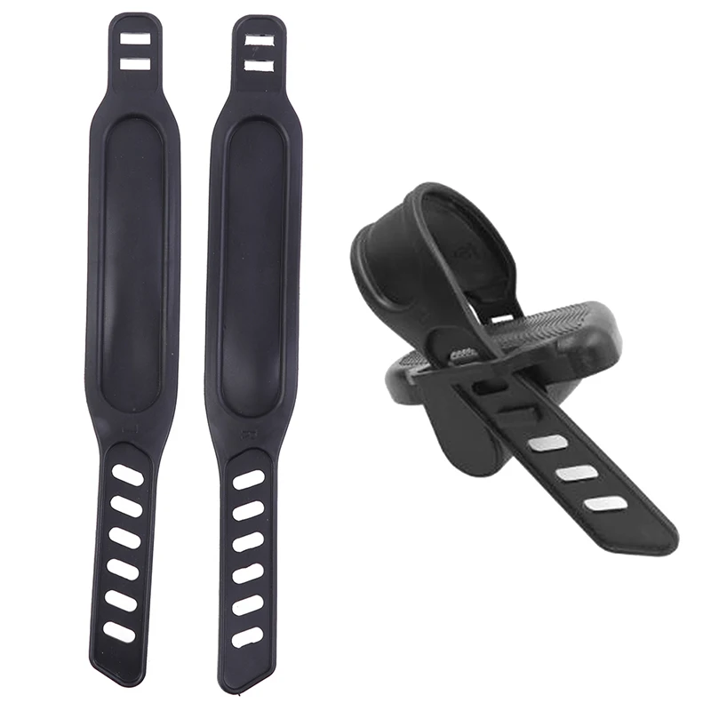 Cinturones de bicicleta de ejercicio, correas de Pedal de bicicleta genéricas para más estacionarias, bandas de fijación de ciclismo, cinta de Fitness, 1 par