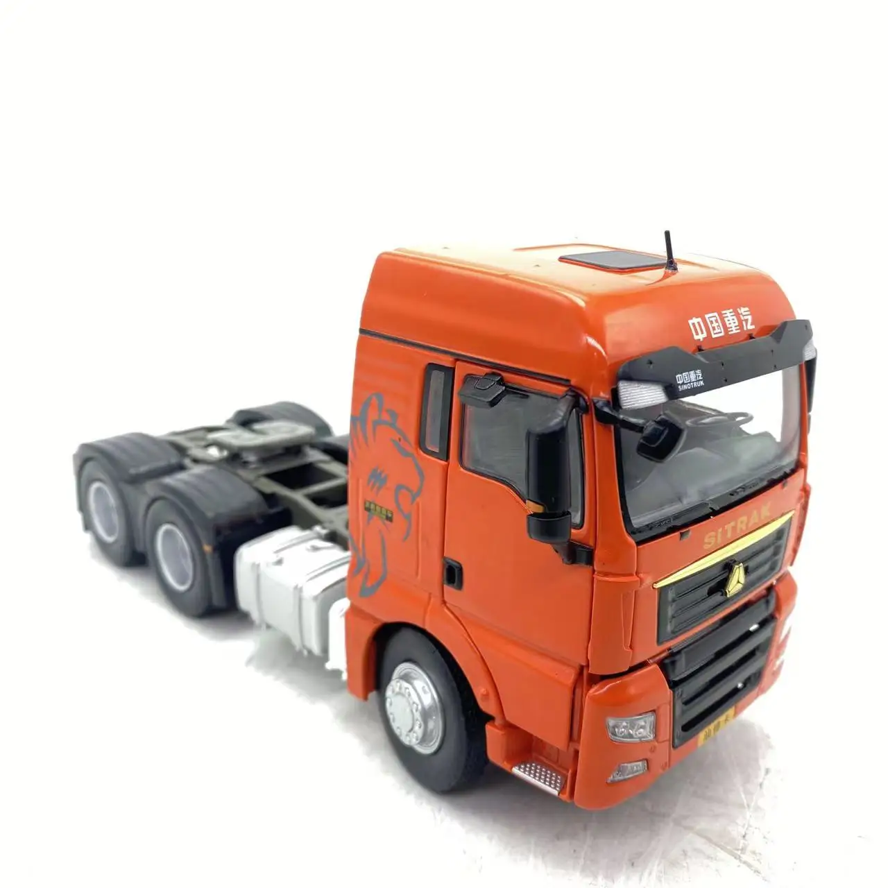 

Truck Model 1:36 Alloy Car Model CNHTC SINOTRUK SITRAK C7H Tractor Trailer