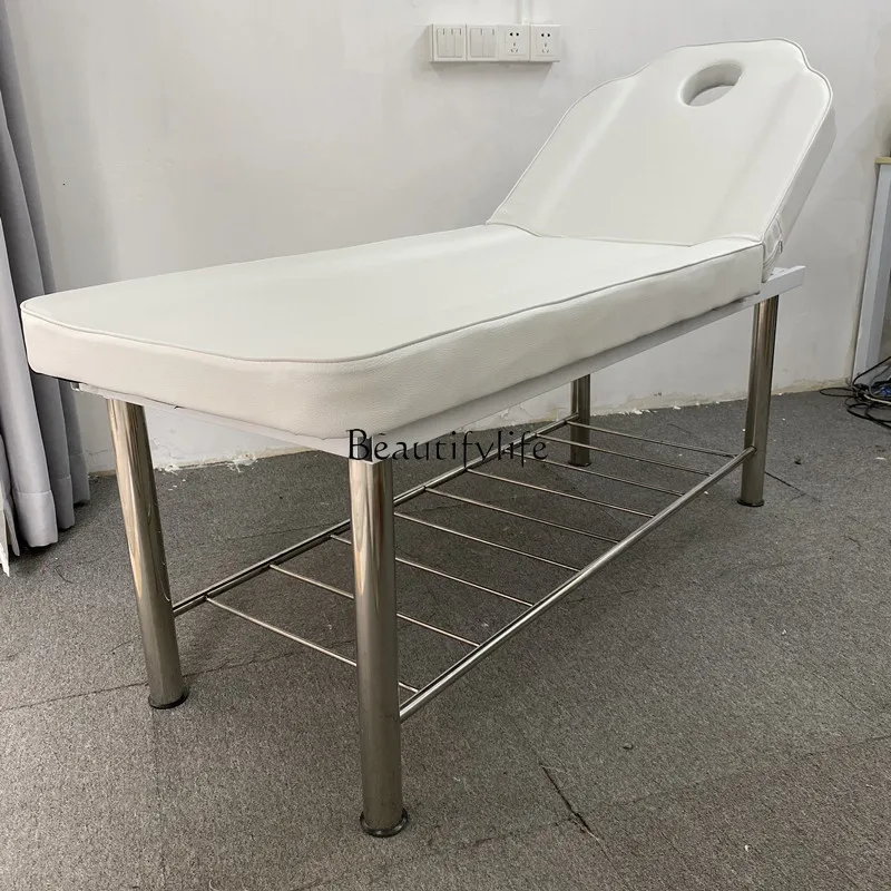 02*Simple and practical beauty, head-up massage, fire therapy, massage, eyelash tattoo, physiotherapy bed
