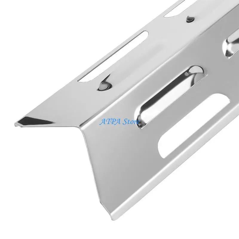 U13C 4x Grill Heat Tents Stainless Steel Heat Plate for Burner Cover Flame Tam