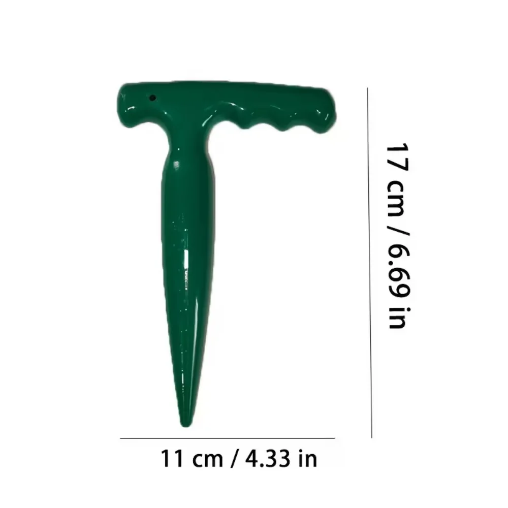 1 Easy-To-Use Handheld Soil Puncher, Durable Seedling and Manual Seeder, No Electricity Required, Ideal for Gardening and Yard Planting