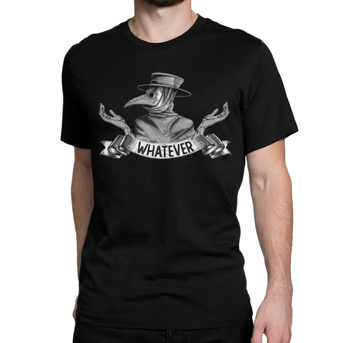 Plague Doctor Whatever T Shirt Men'S And Women'S Sizes Drsh 110
