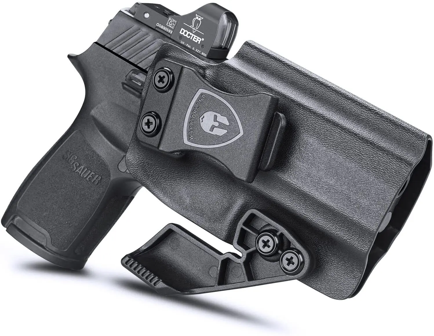 Кобура IWB Kydex подходит для Sig Sauer P320 M17, полный размер/P320 Compact/P320 X, пистолет для переноски, правая рука