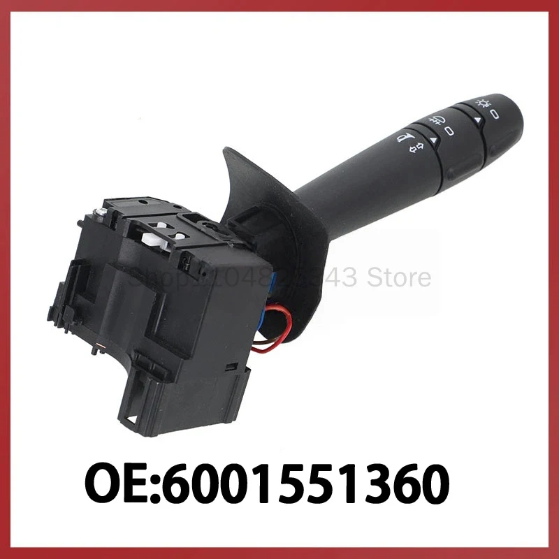 

6001551360 подходит для Renault 2004-2019 гг., комбинированный переключатель фар и указателей поворота.