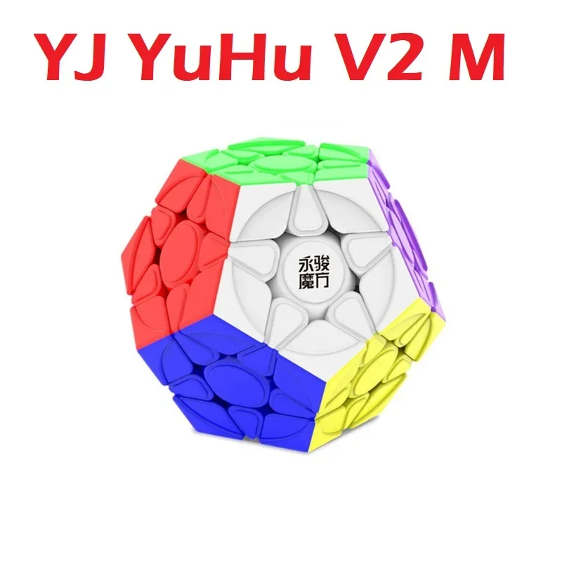 [Picube] YJ YuHu Megaminx Cubo di velocità magnetico senza adesivo Cubo di puzzle di velocità Yongjun Yuhu V2 M Megaminx Cubo Puzzle Giocattoli