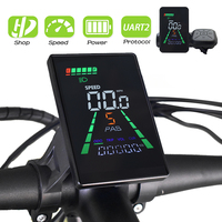 L5【UART2】Bike Computer Bicycle Odometer LCD Screen Wired Cycling Speedometer Mountain Bike Speedo Meter Bike Accessories