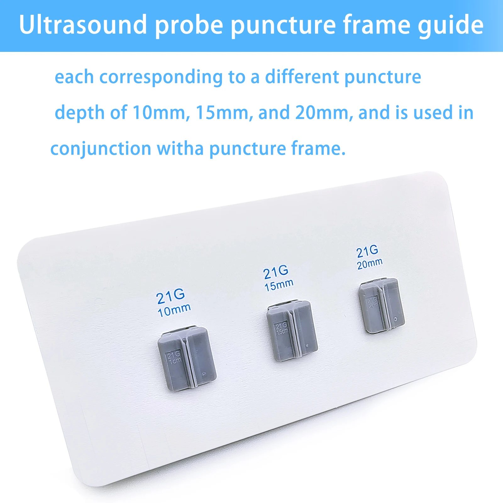 Ultrasound needle guided, Ultrasound arteriopuncture guided for superficial puncture single use 20pcs/box